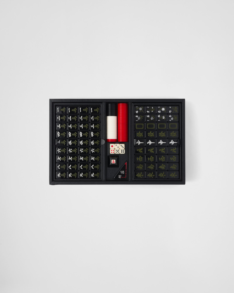Saffiano Leather Mahjong Game 1