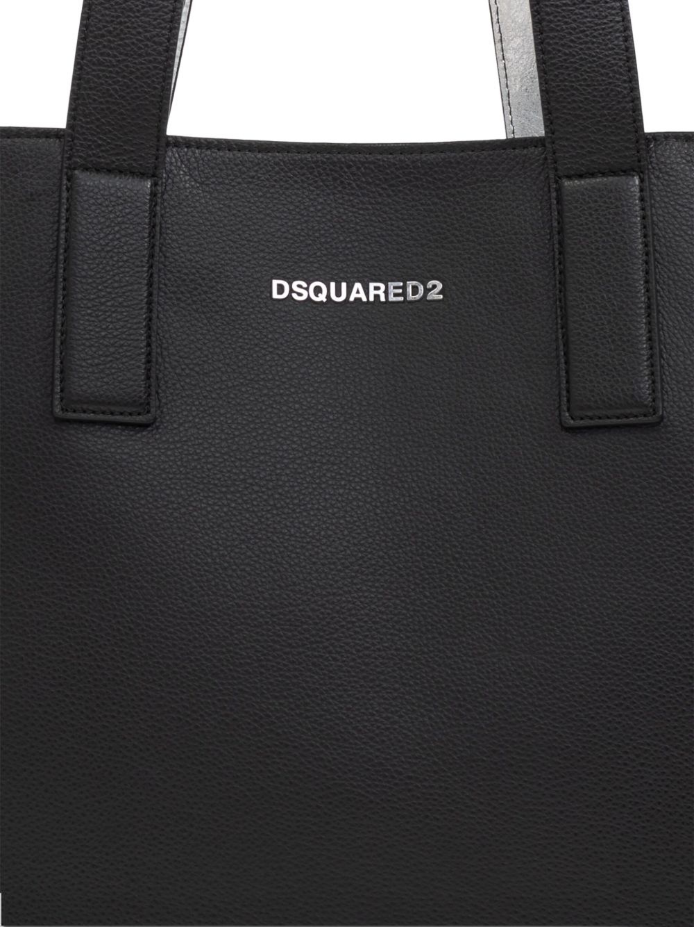 Neoclassic leather tote bag - 4