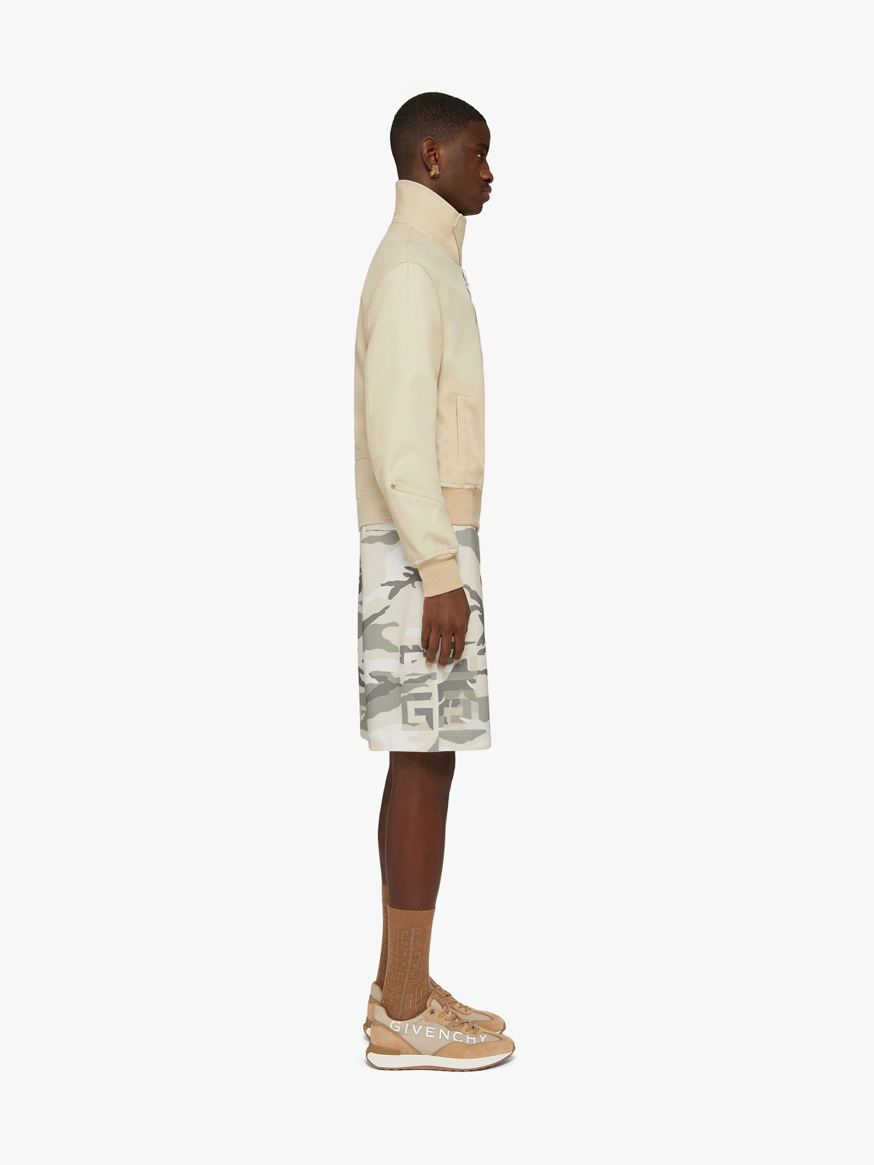 BERMUDA SHORTS IN PRINTED FLEECE - 3