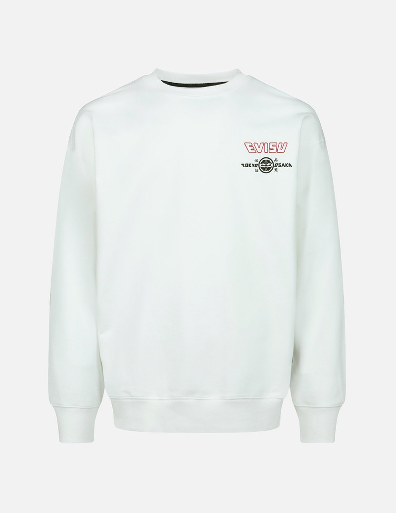 EAGLE DAICOCK PRINT AND EMBROIDERY SWEATSHIRT 1