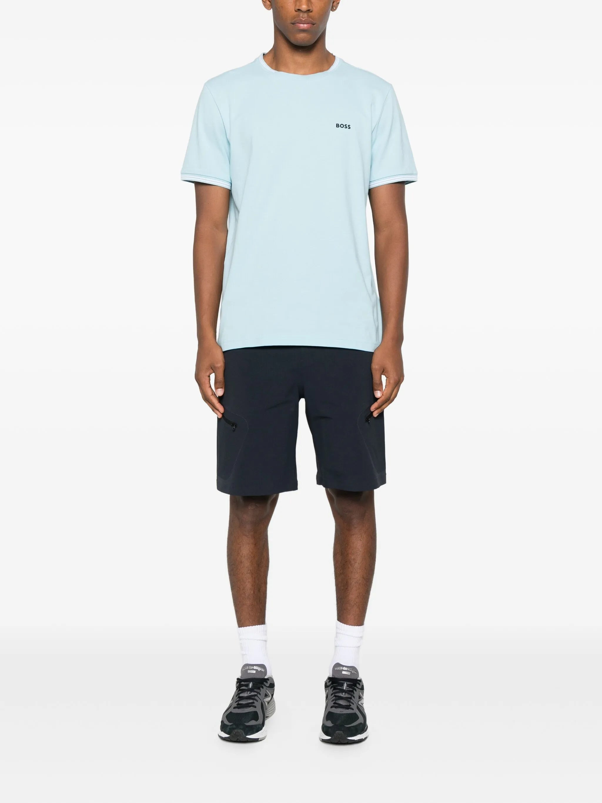 Boss Crew-neck Cotton T-shirt - 2