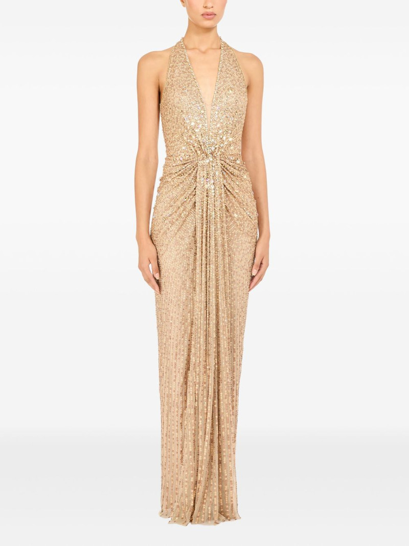 JENNY PACKHAM Lana embellished maxi dress outlook