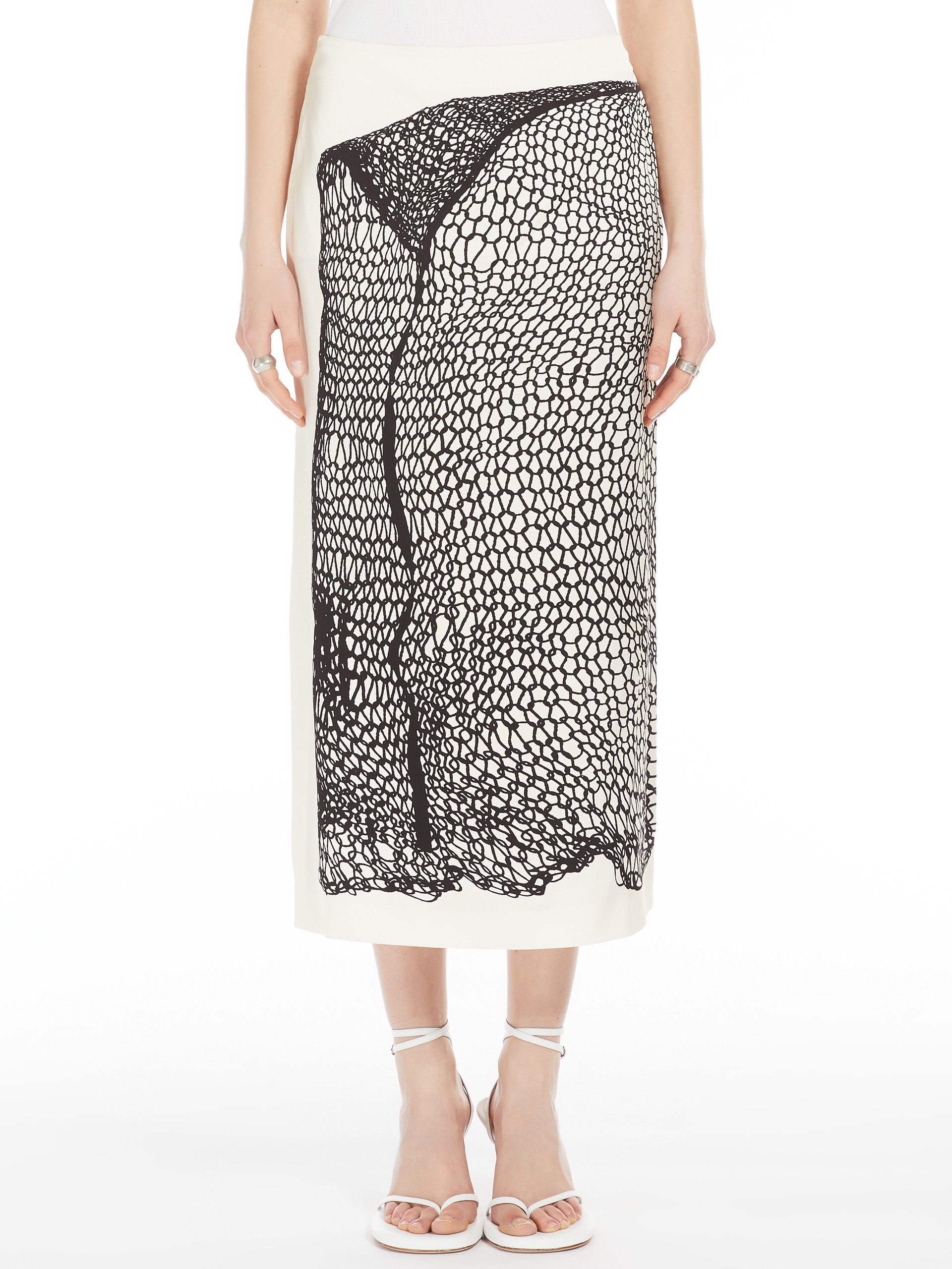 ALA Lightweight satin skirt - 3