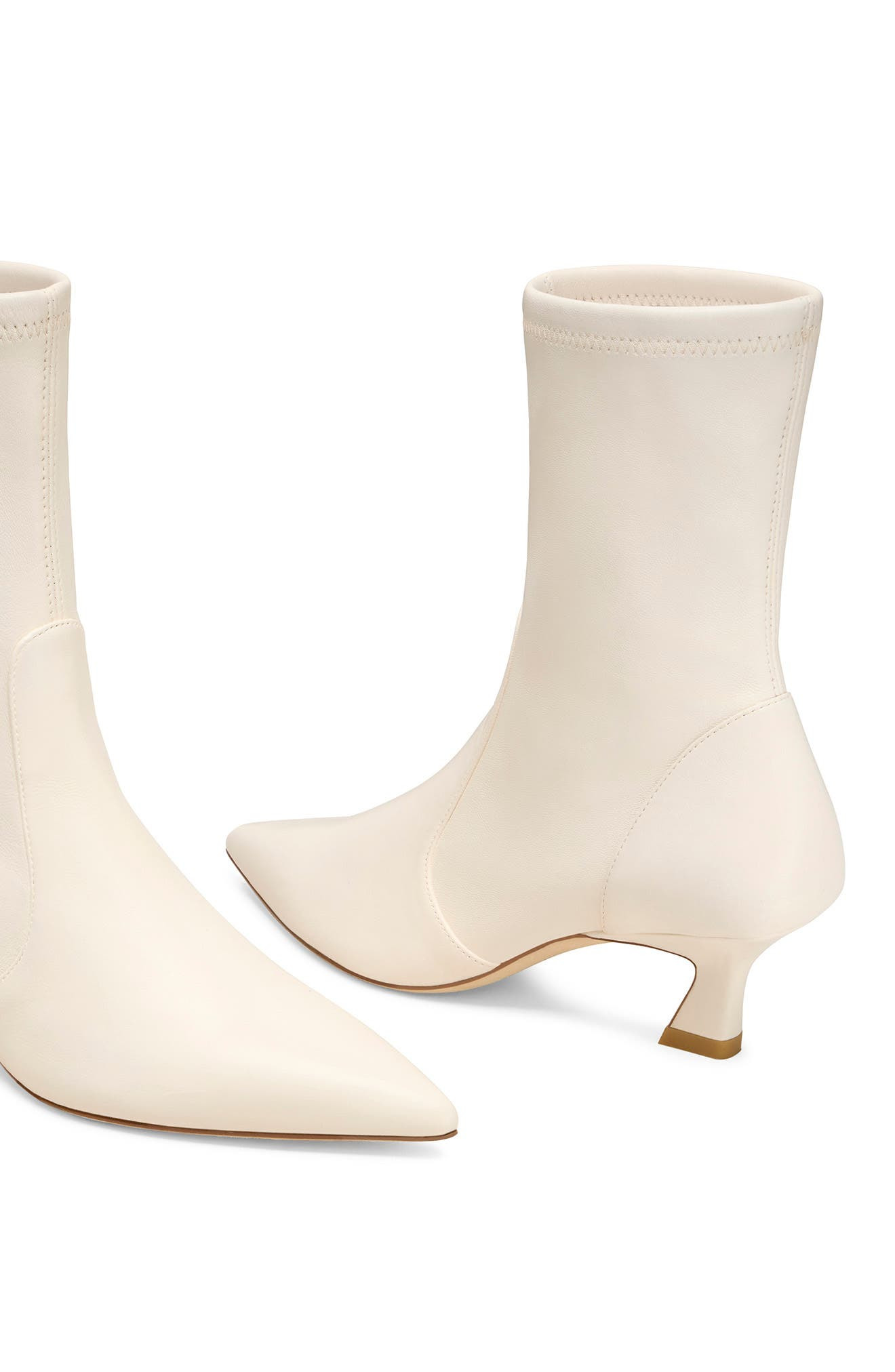 Stuart Weitzman Vinnie Bootie 50 in Cream. at Nordstrom - 5
