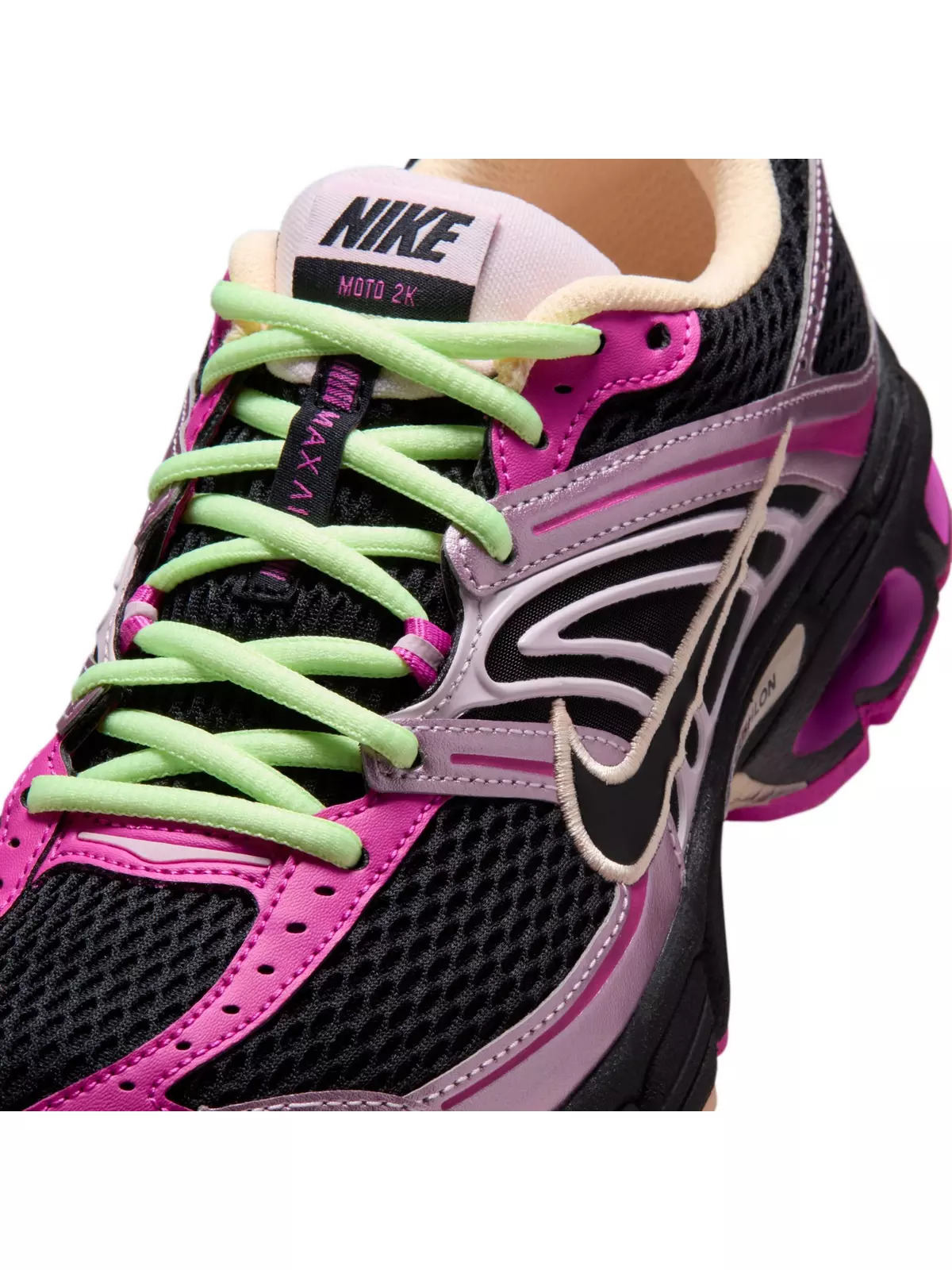 Air Max Moto 2K "Black/Fire Pink/Pink Foam" Women's Shoe - 9