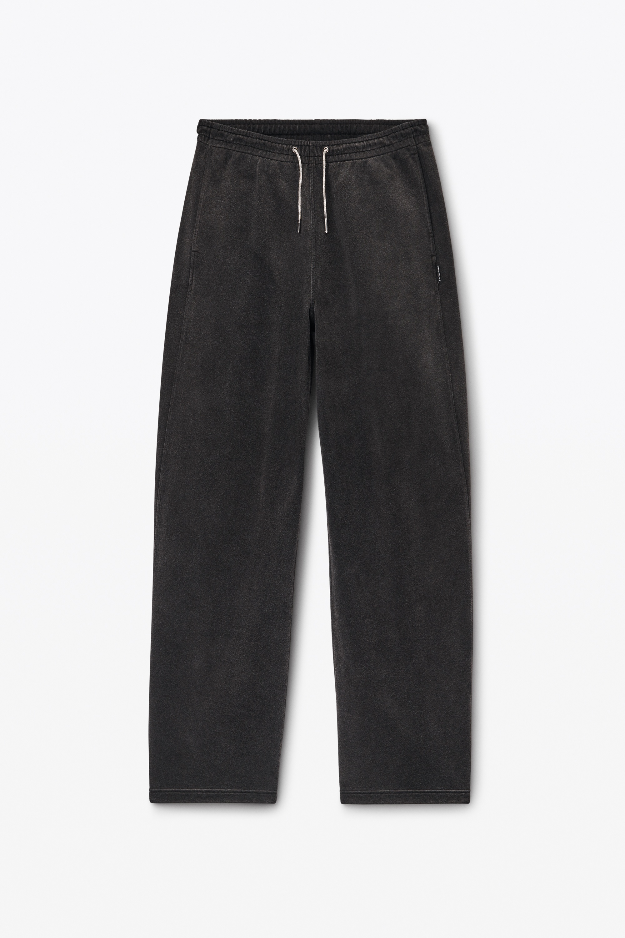 Sweatpant in Cotton Terry with Crystal Hotfix Drawcord - 1