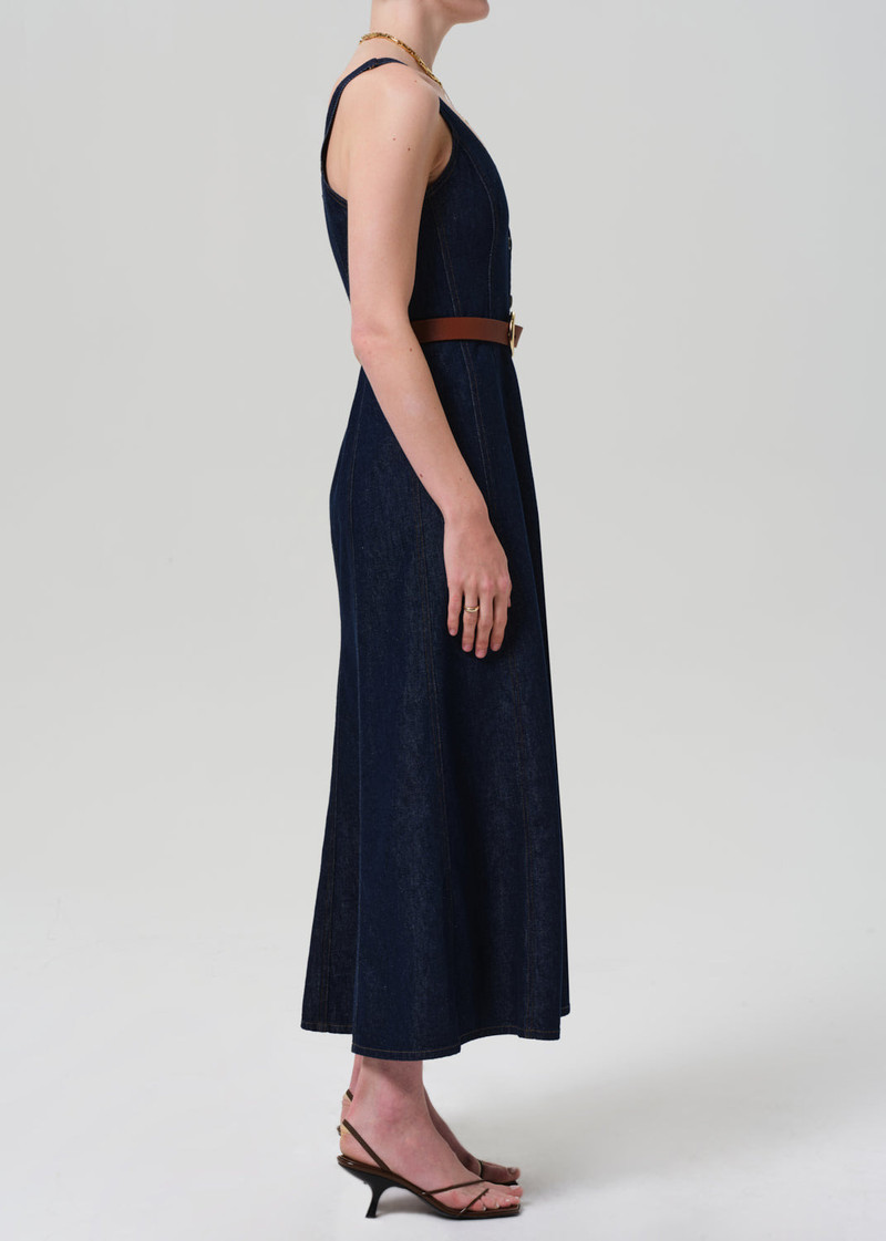 Farrow Denim Dress In Omni 4