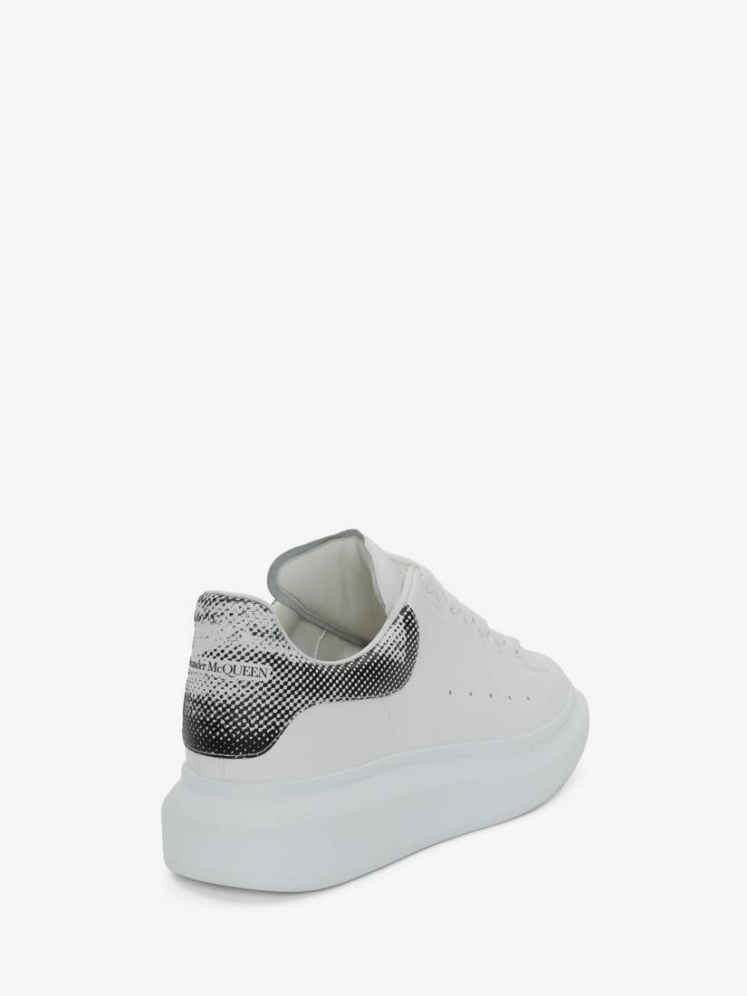 Men's Oversized Sneaker in White/black - 3