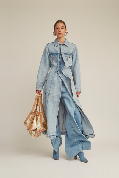 Y/Project Pulled Lining Denim Coat outlook
