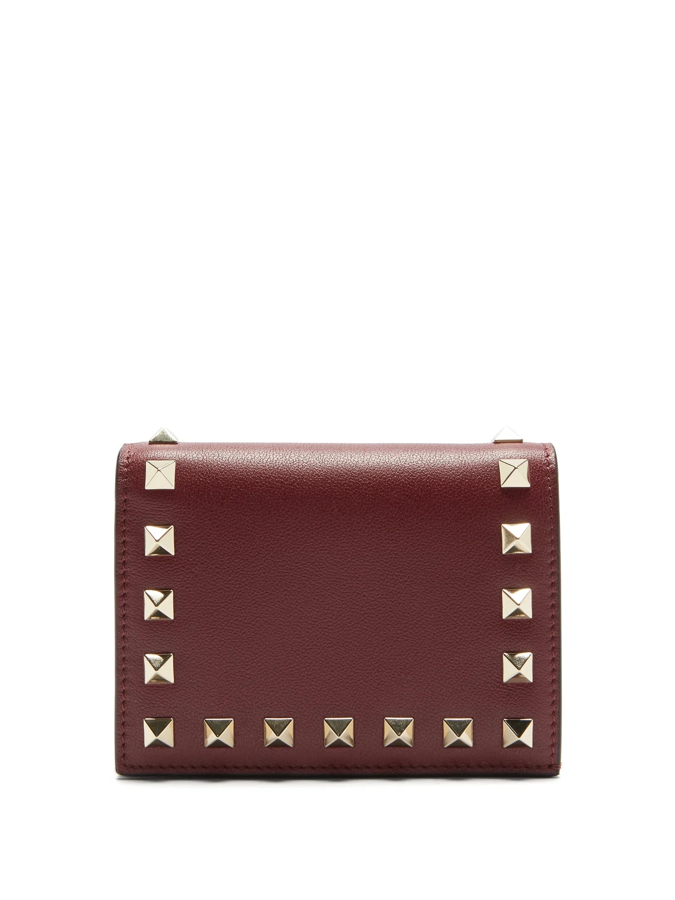 Rockstud leather wallet - 1