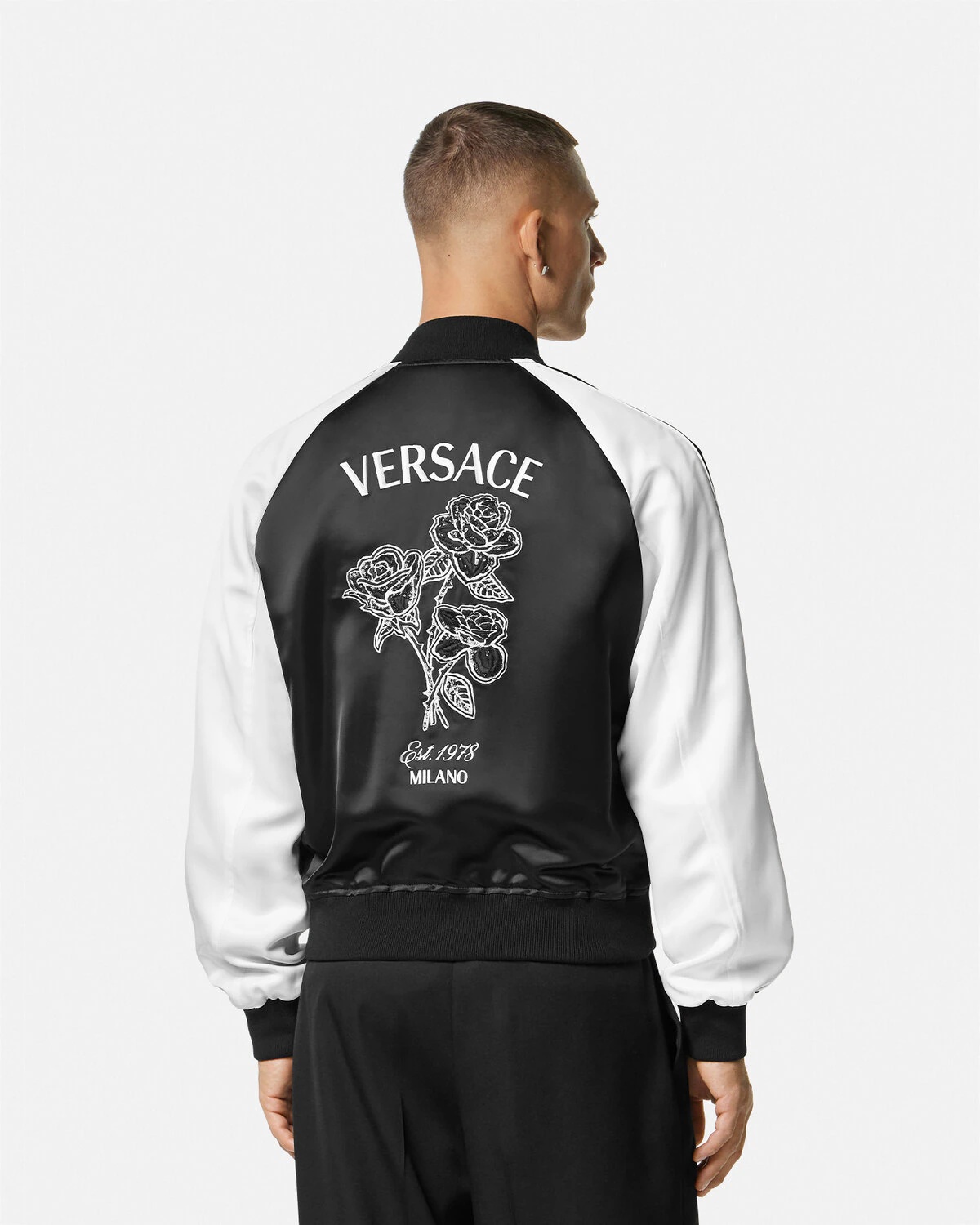 Versace Roses Bomber Jacket - 5