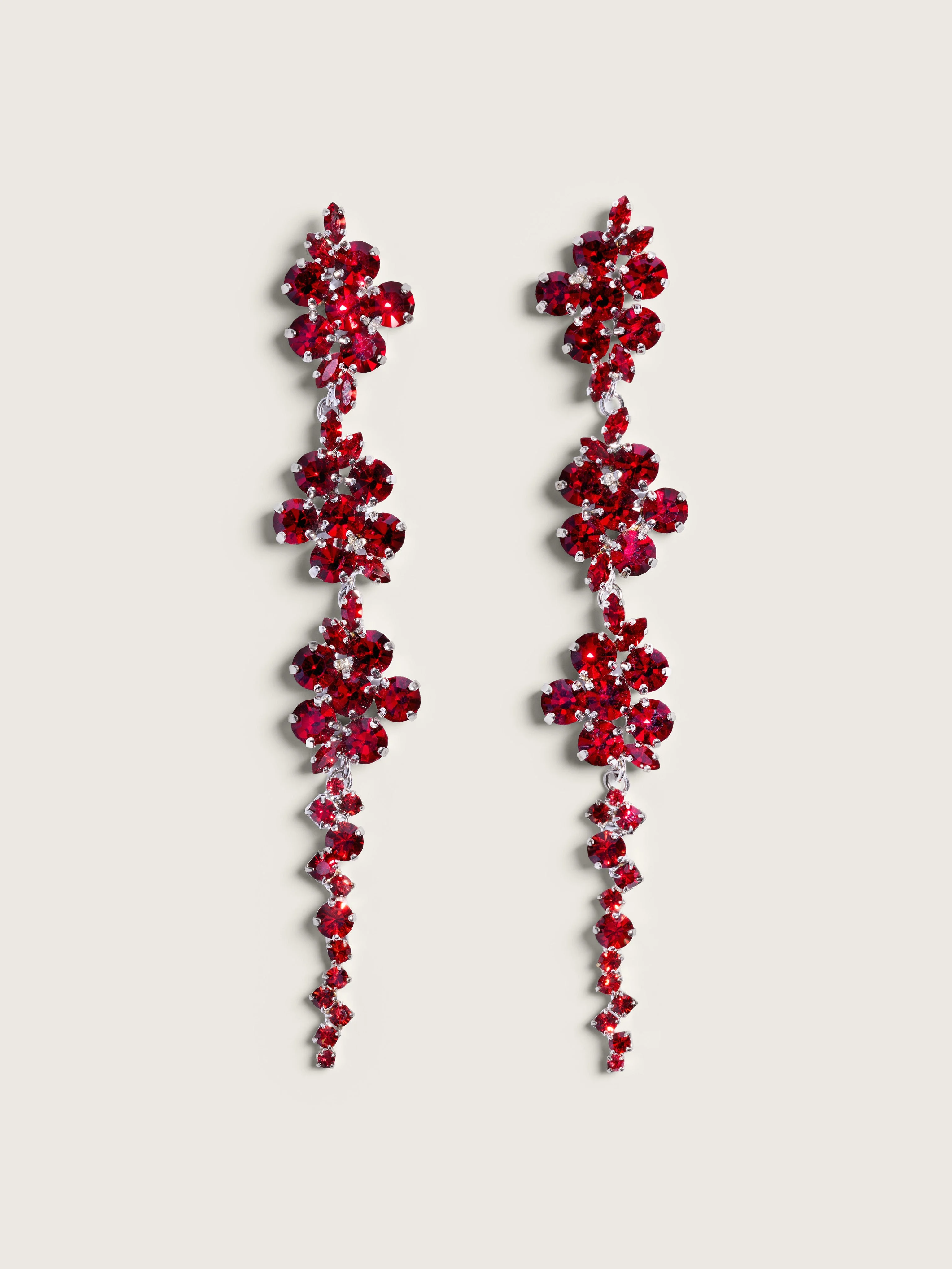 Floral Drip Earrings - 1