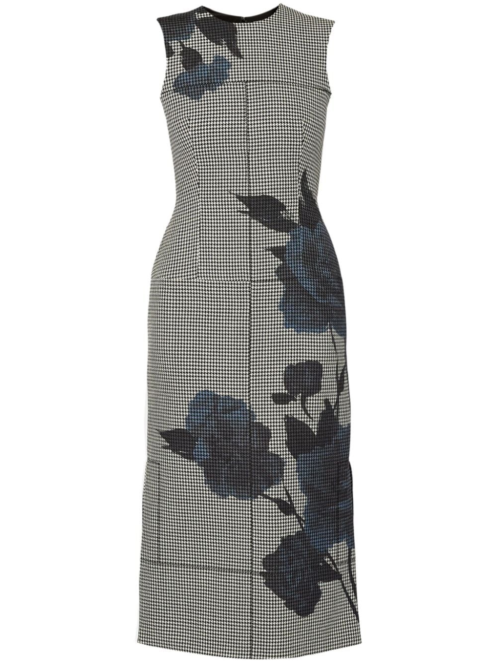 floral-print midi dress - 1