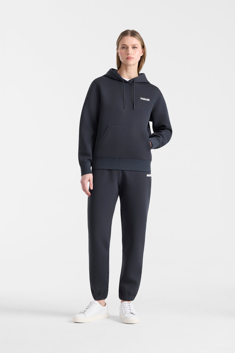 ZOSIA-Z Double-Face Jersey Logo Hoodie 7