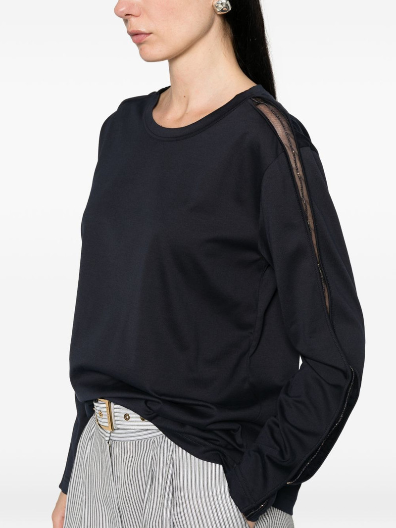 embellished crew-neck T-shirt 5