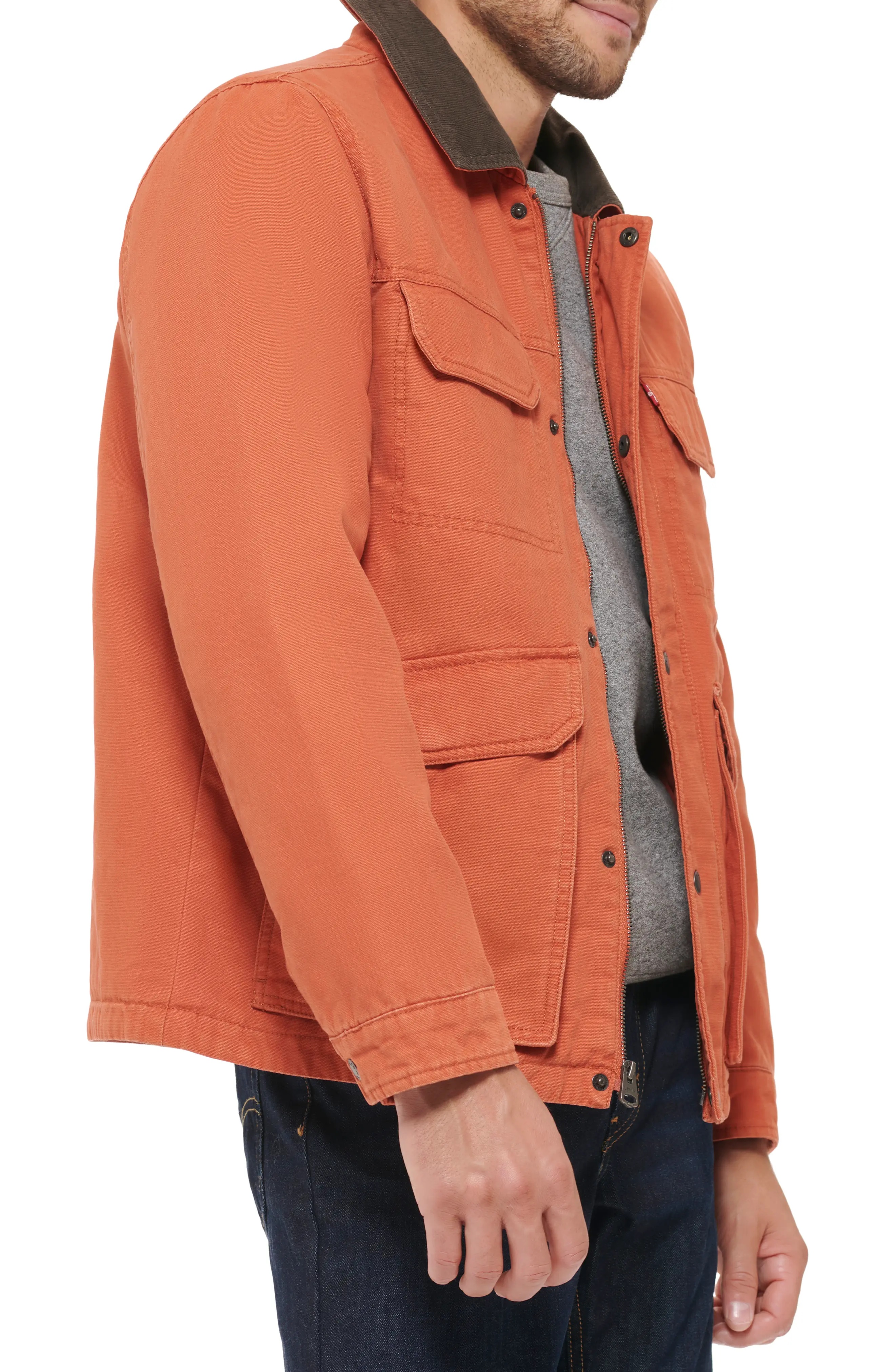 Cotton Canvas Field Jacket - 3