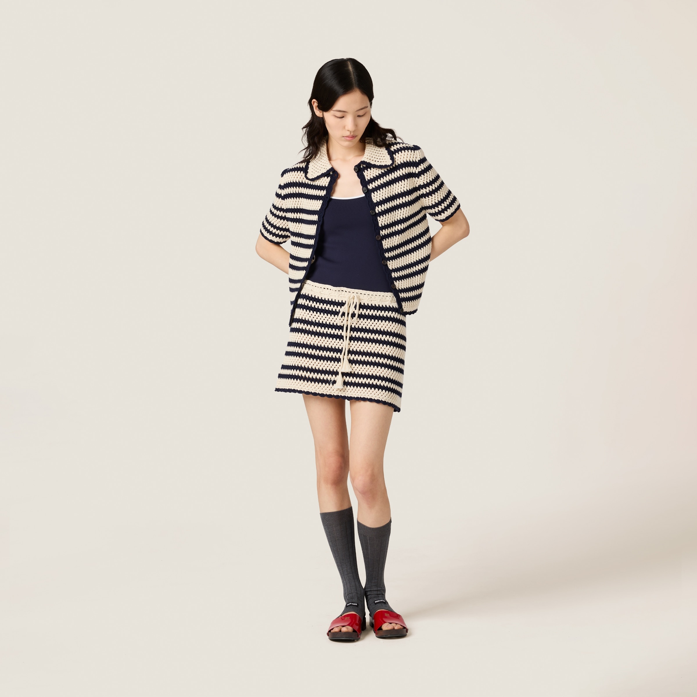 Cotton miniskirt - 2