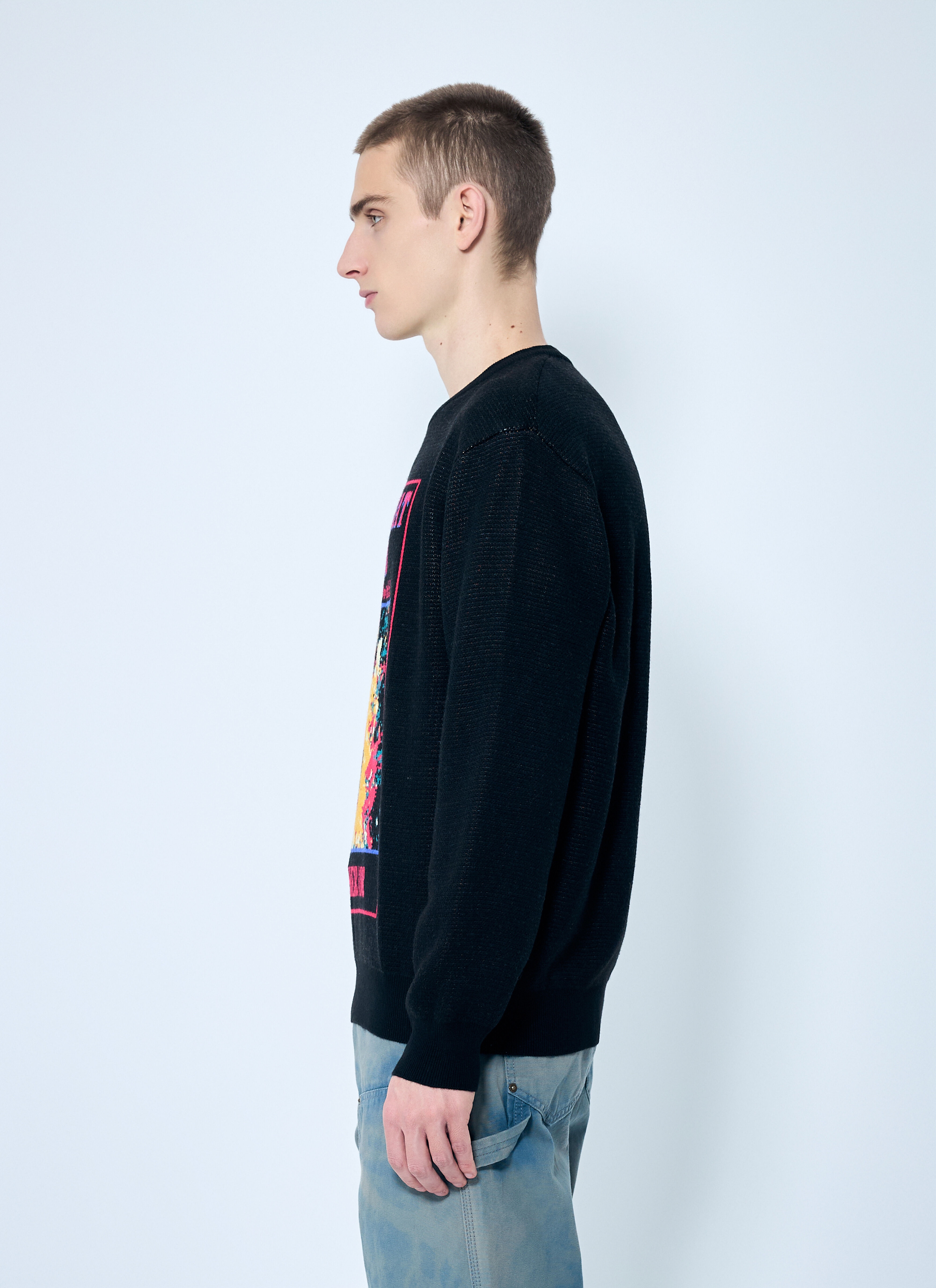 Basketball Hoop Knit Sweater - 3