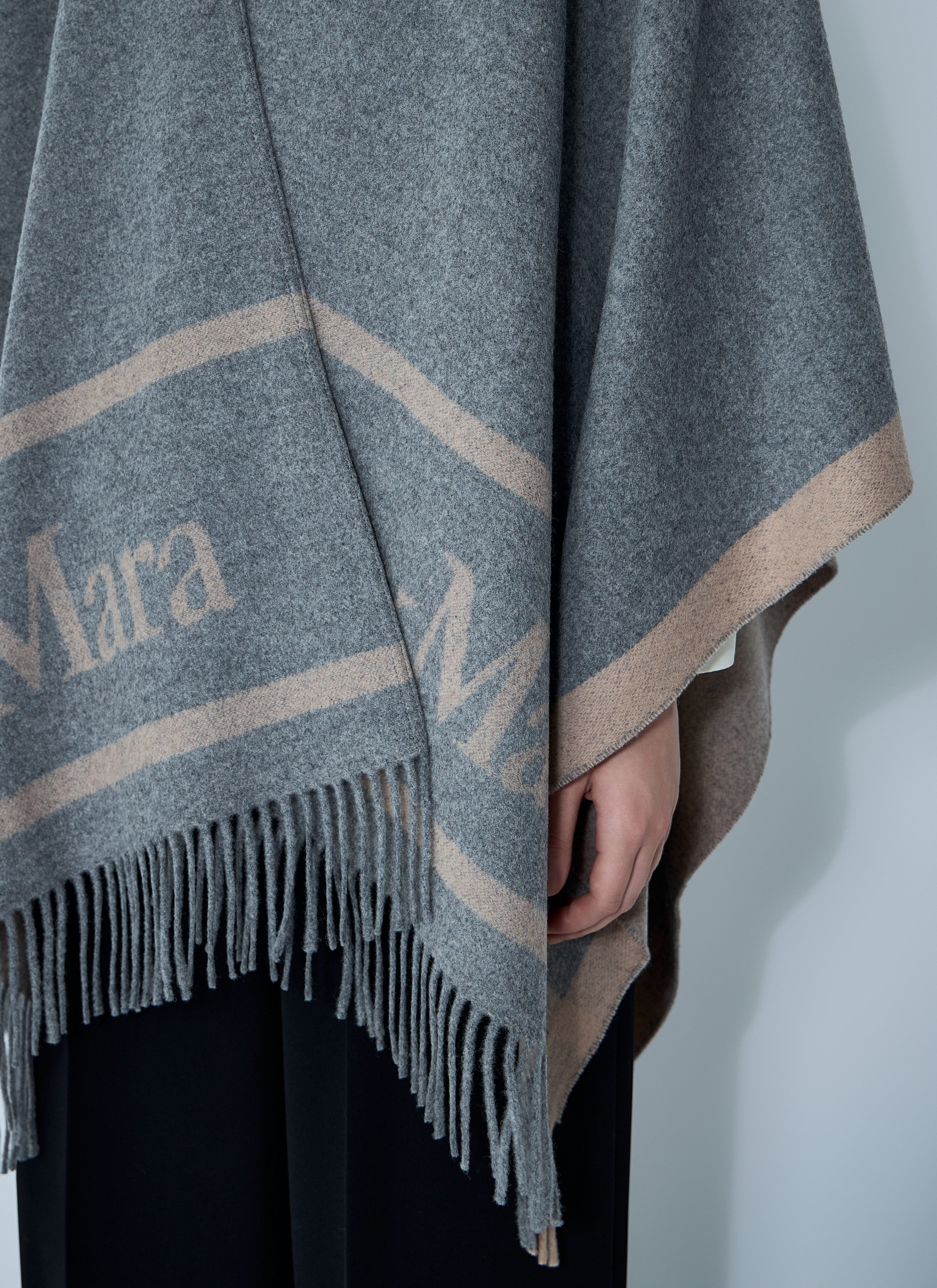 Max Mara Women Hilde Logo Motif Scarf - 6