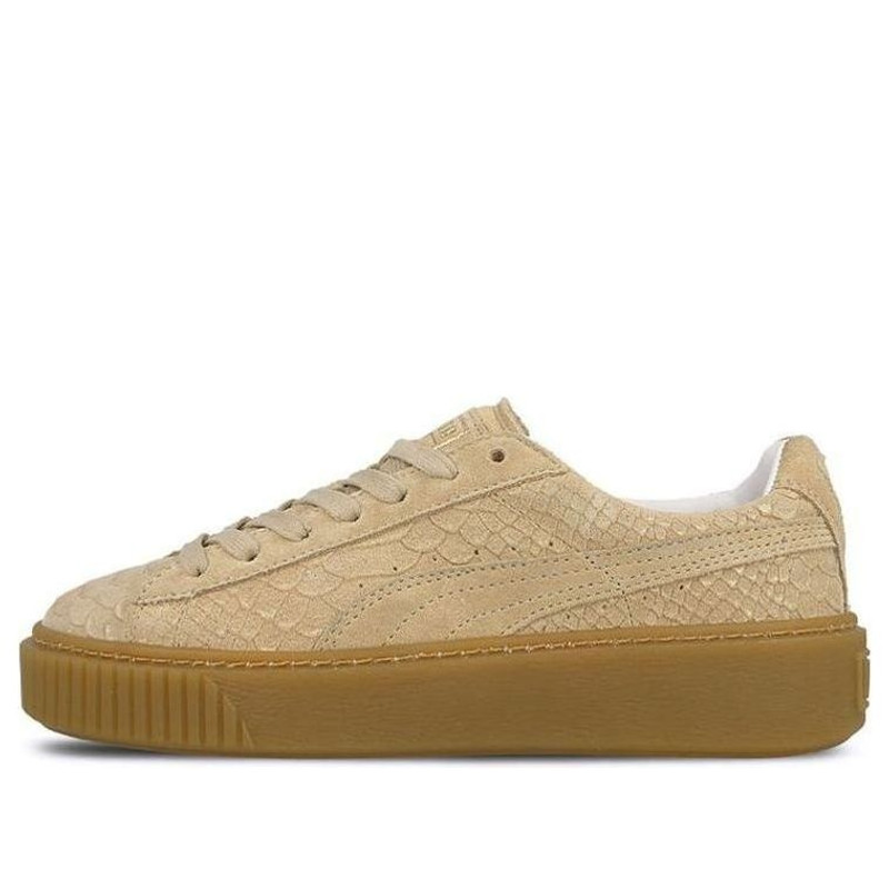 (WMNS) PUMA Platform 'Exotskin - Natural Vachetta' 363377-02 - 1