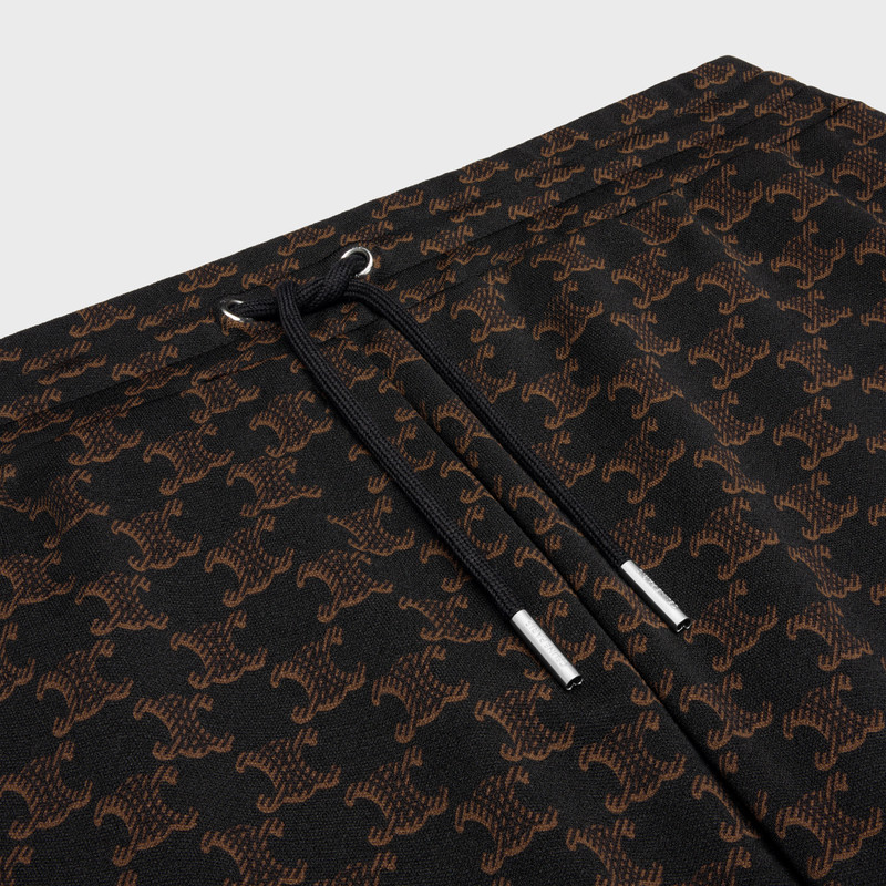 tracksuit pants in double face jersey 3