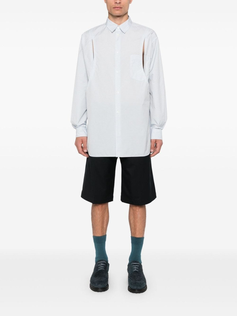 Comme des Garçons Homme Plus striped shirt outlook