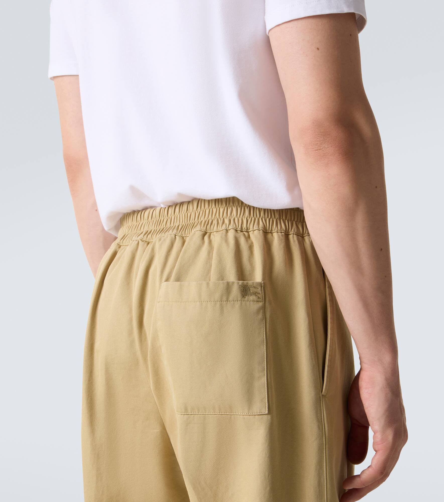 Burberry Check cotton pants - 5