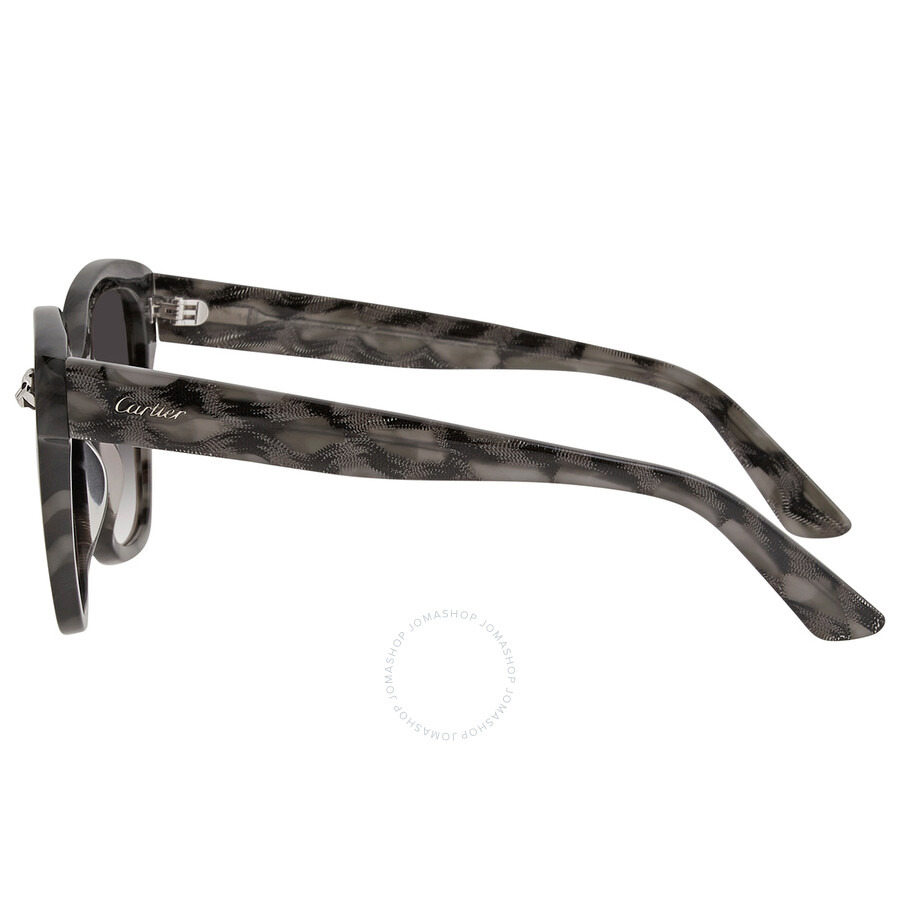 Cartier Panthere de Cartier Grey Gradient Square Ladies Sunglasses CT0143S 004 51 - 3