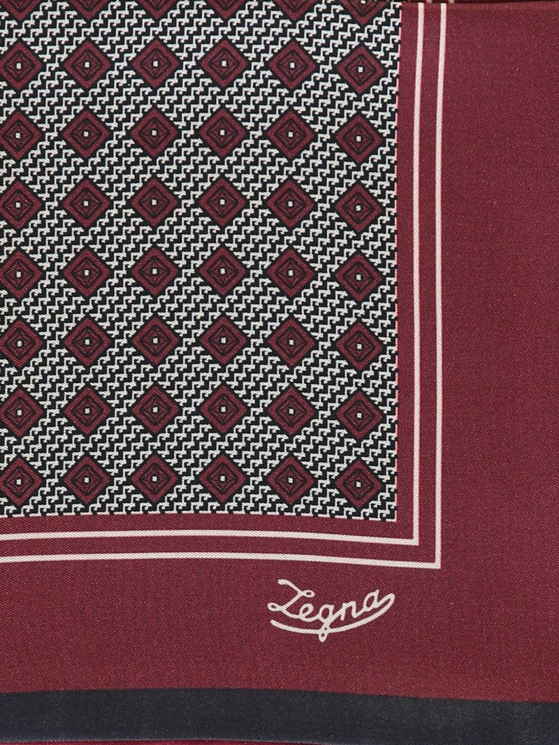 ZEGNA logo-print scarf outlook