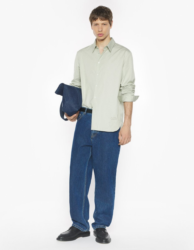 Maison Kitsuné MAISON KITSUNE HANDWRITING RELAXED SHIRT outlook
