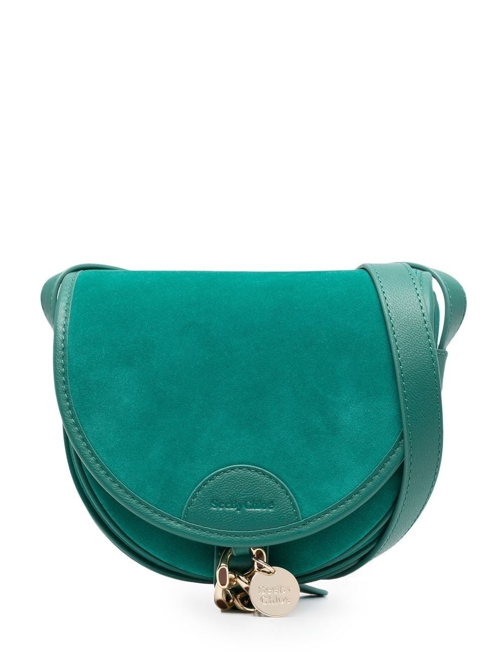 Mara suede shoulder bag - 1