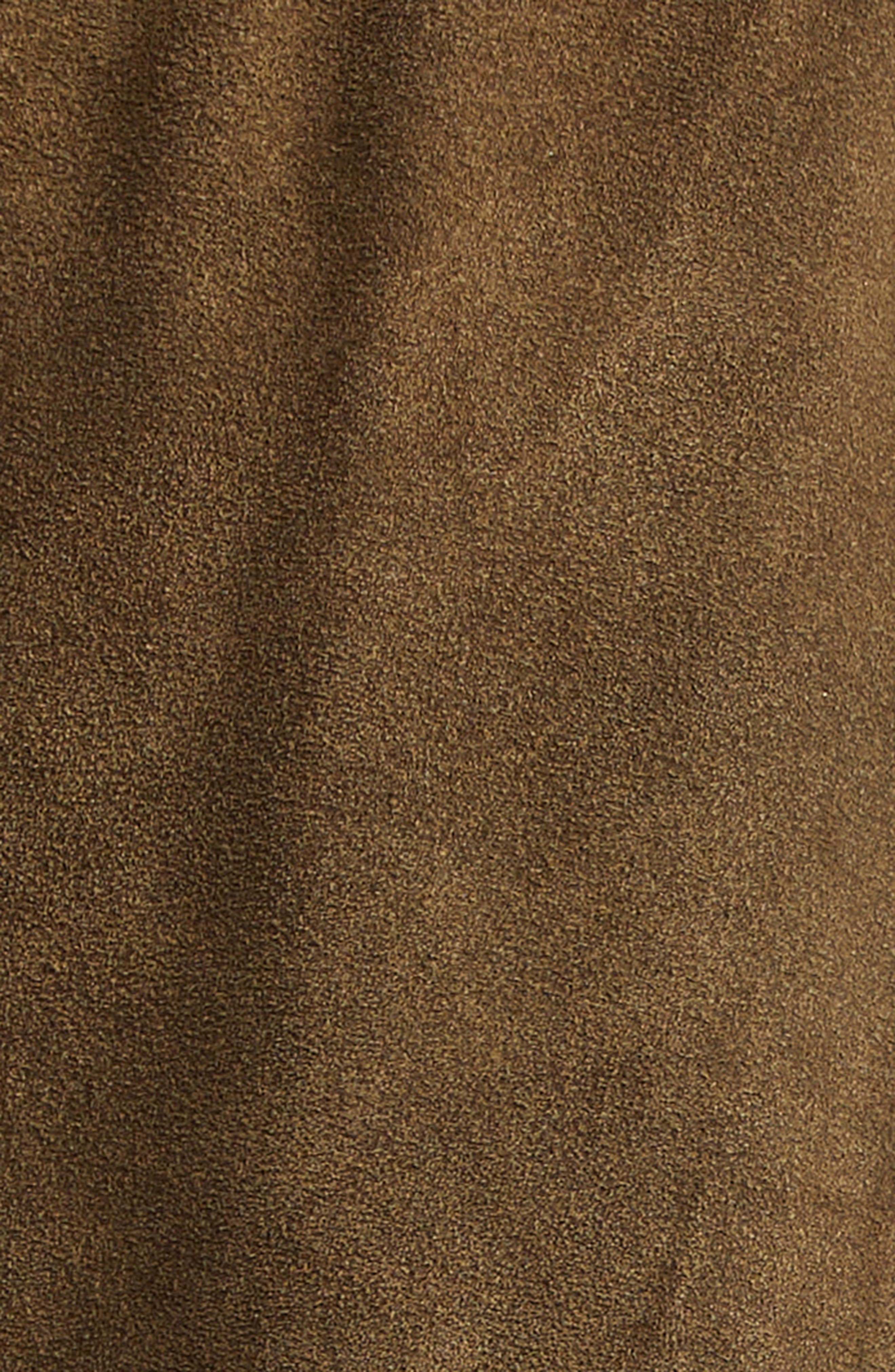 JW Anderson Suede Drawstring Waist Shorts in Khaki at Nordstrom - 7