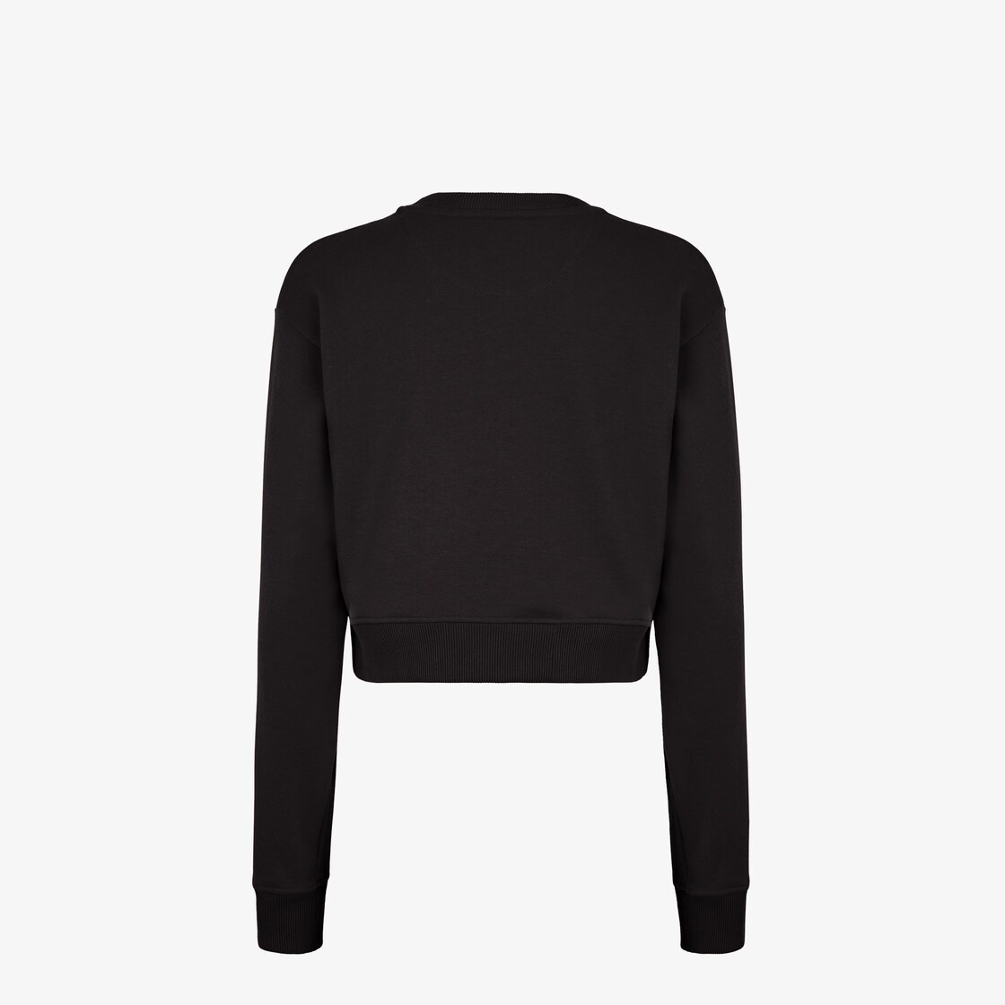 Black jersey sweatshirt - 2