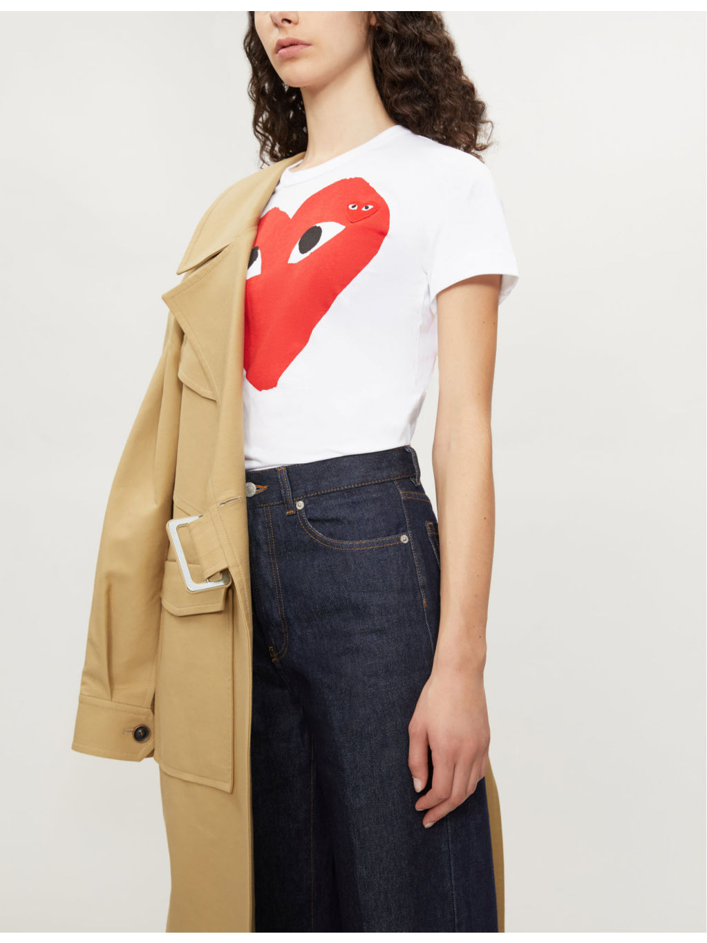 Big Red Heart cotton-jersey T-shirt - 5