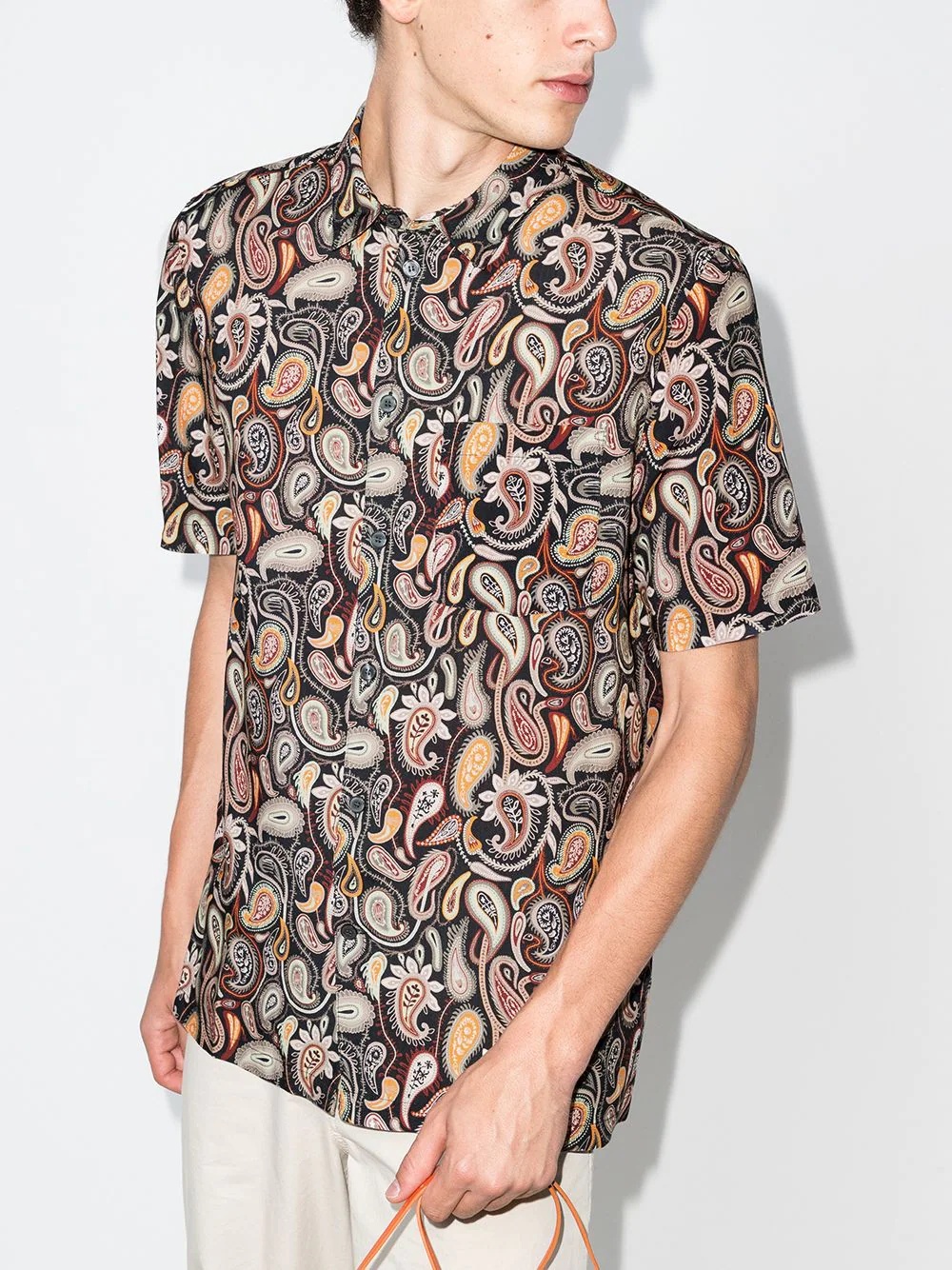 paisley-print Lyocell shirt - 2