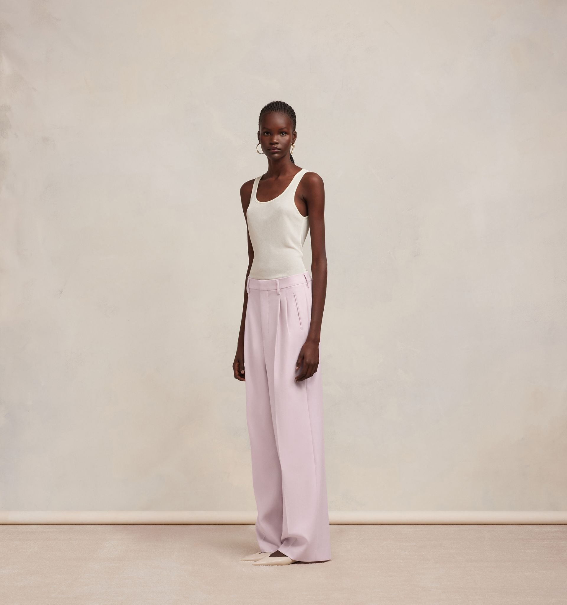 Straight Fit Trousers - 4
