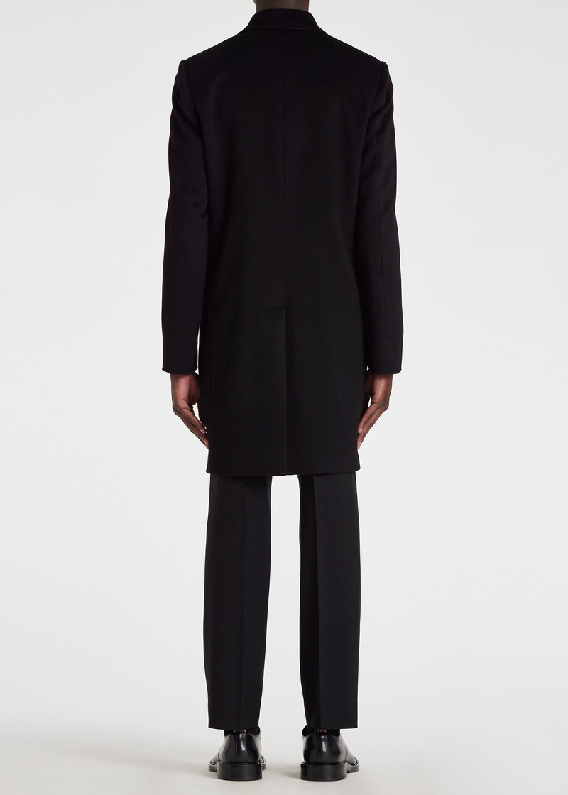 Cashmere Wool Epsom Coat 6