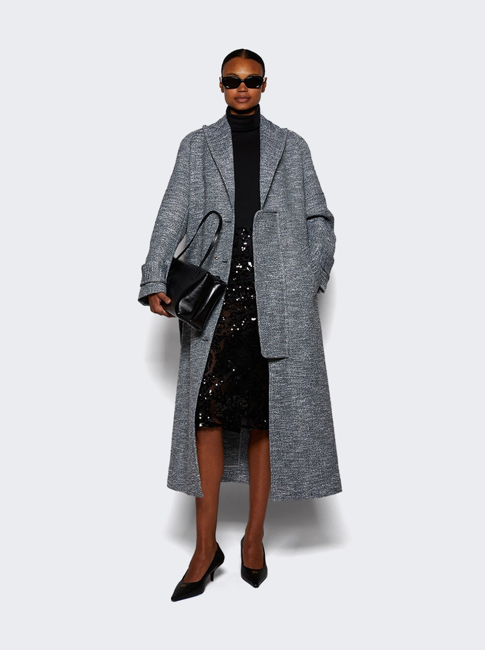 Raglan Sleeve Coat Iceberg - 6