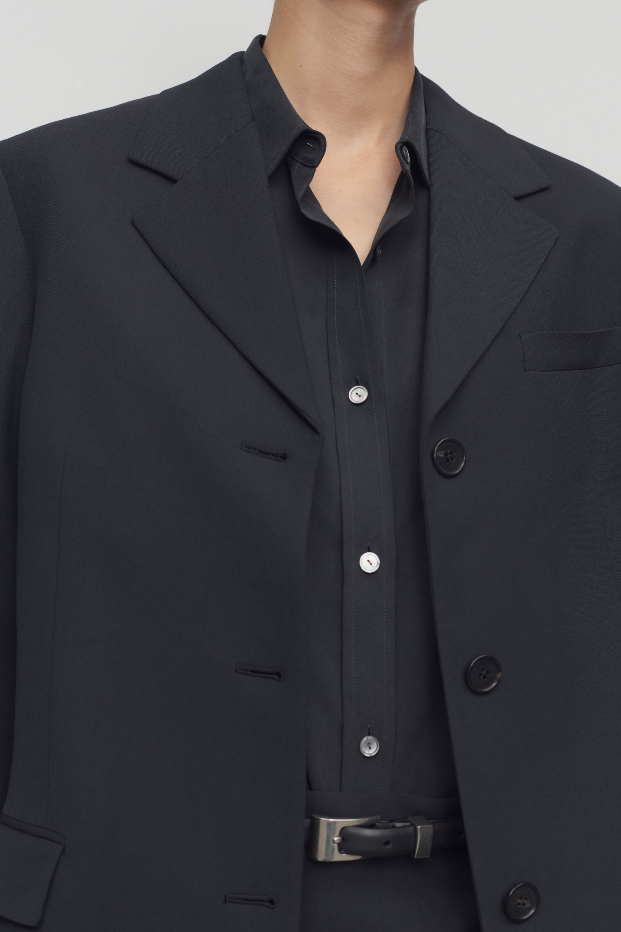 Faelan Jacket in Viscose and Silk - 6