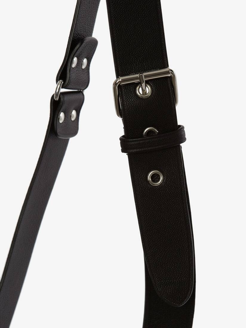 Classic Leather Harness in Black - 5
