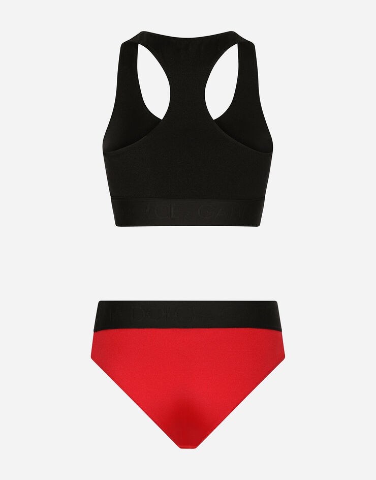 Bikini with branded elastic - 2