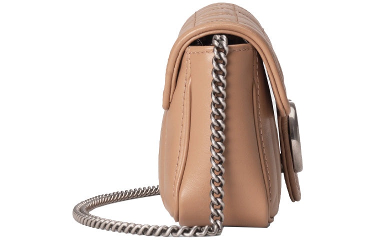 (WMNS) Gucci GG Marmont Super Mini Bag 'Camelia' 476433-DTD5N-2754 - 4
