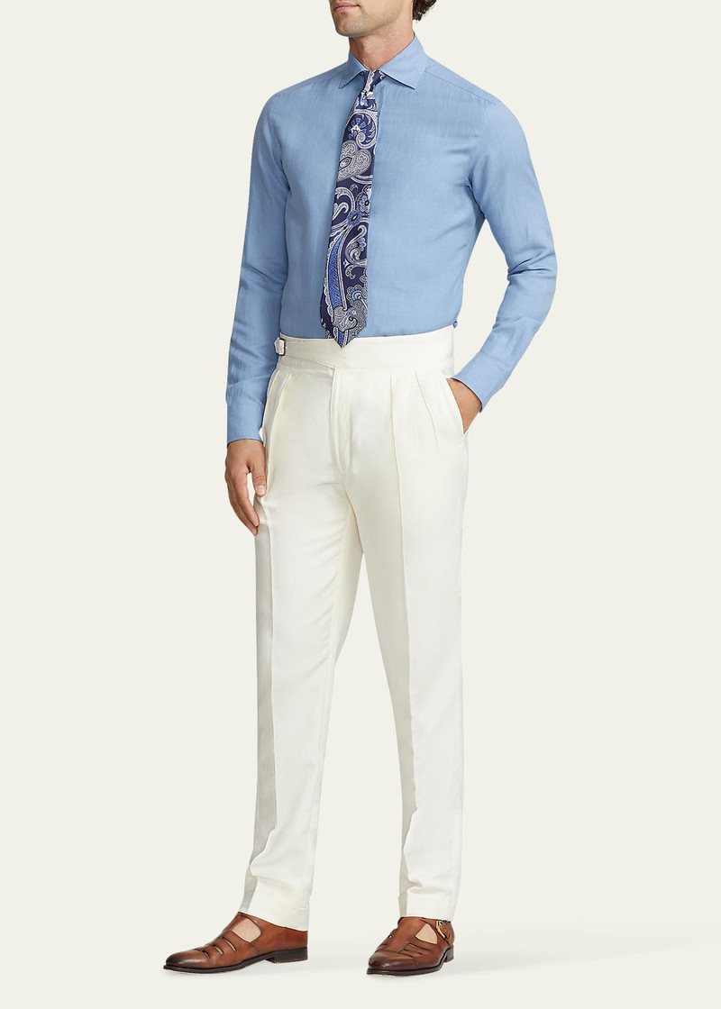 Men's Tonal Paisley Tie 4