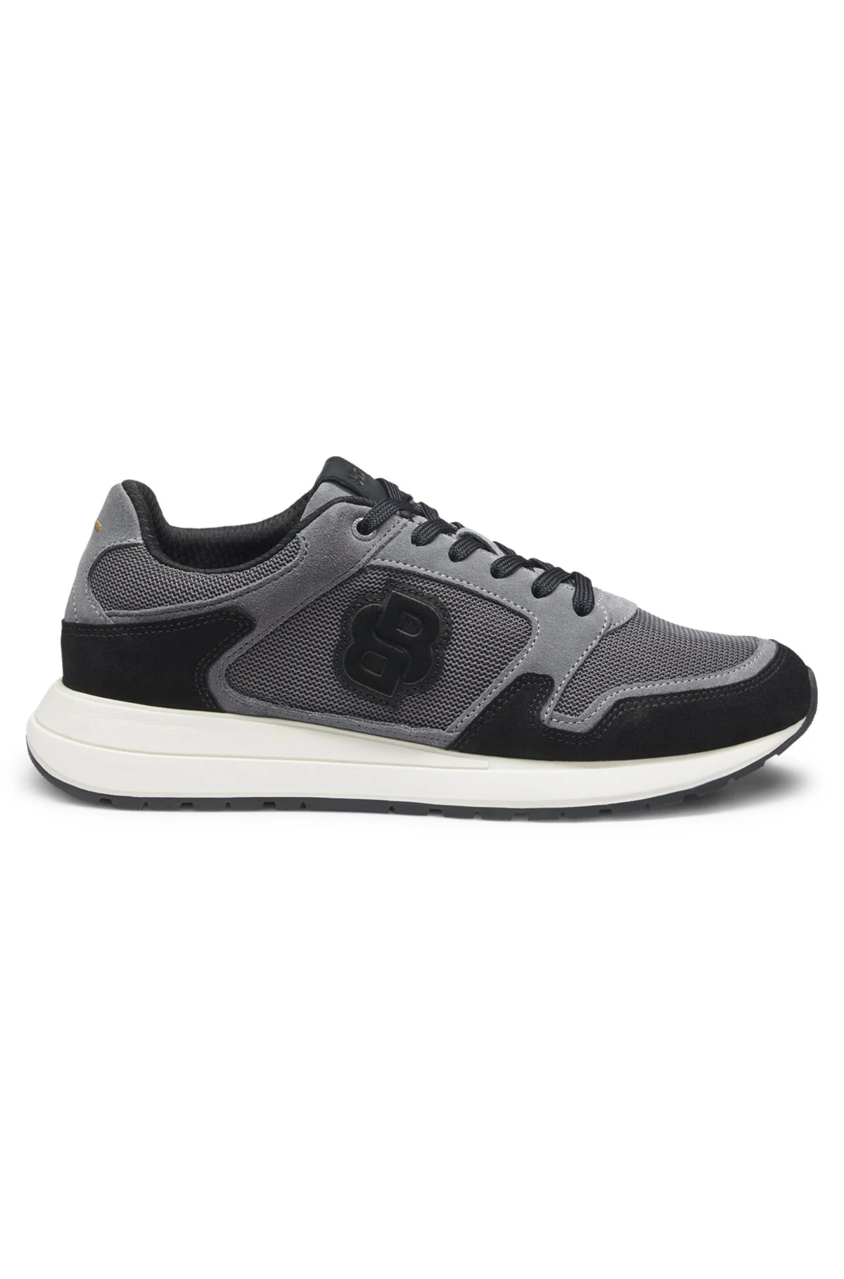 SUEDE TRAINERS WITH DOUBLE B MONOGRAM - 1