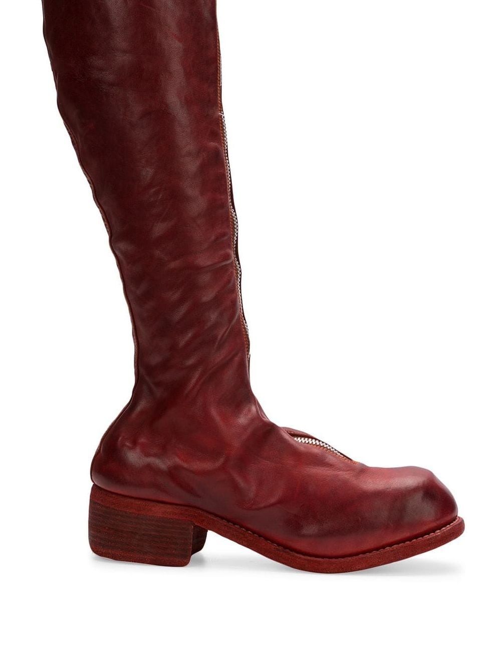 mid-calf zip-up boots - 1