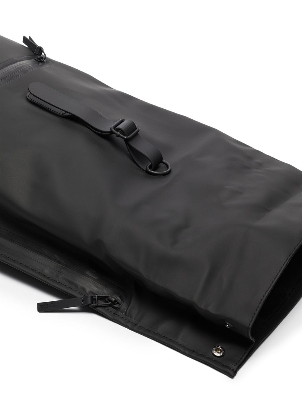 logo-embossed foldover backpack - 5
