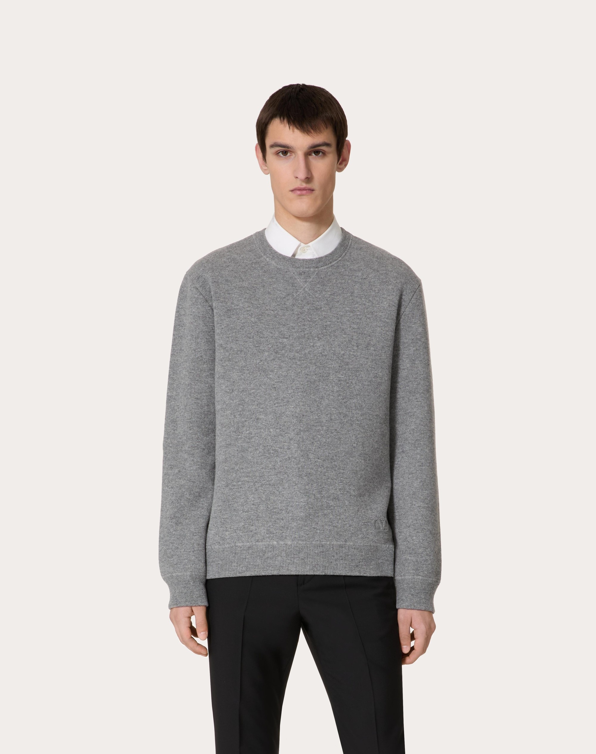 WOOL CREWNECK SWEATER - 3
