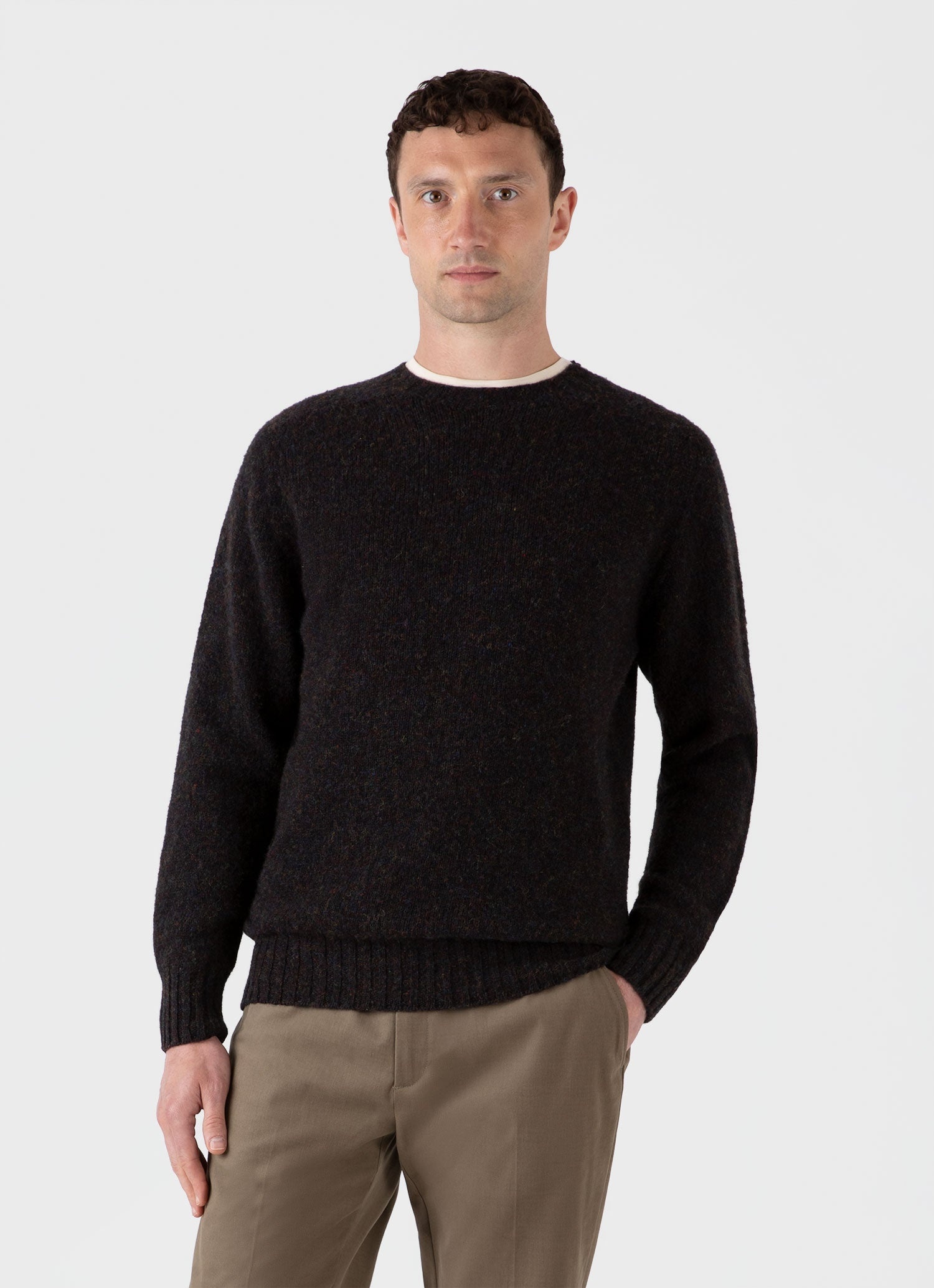 Shetland Crew Neck Jumper - 2