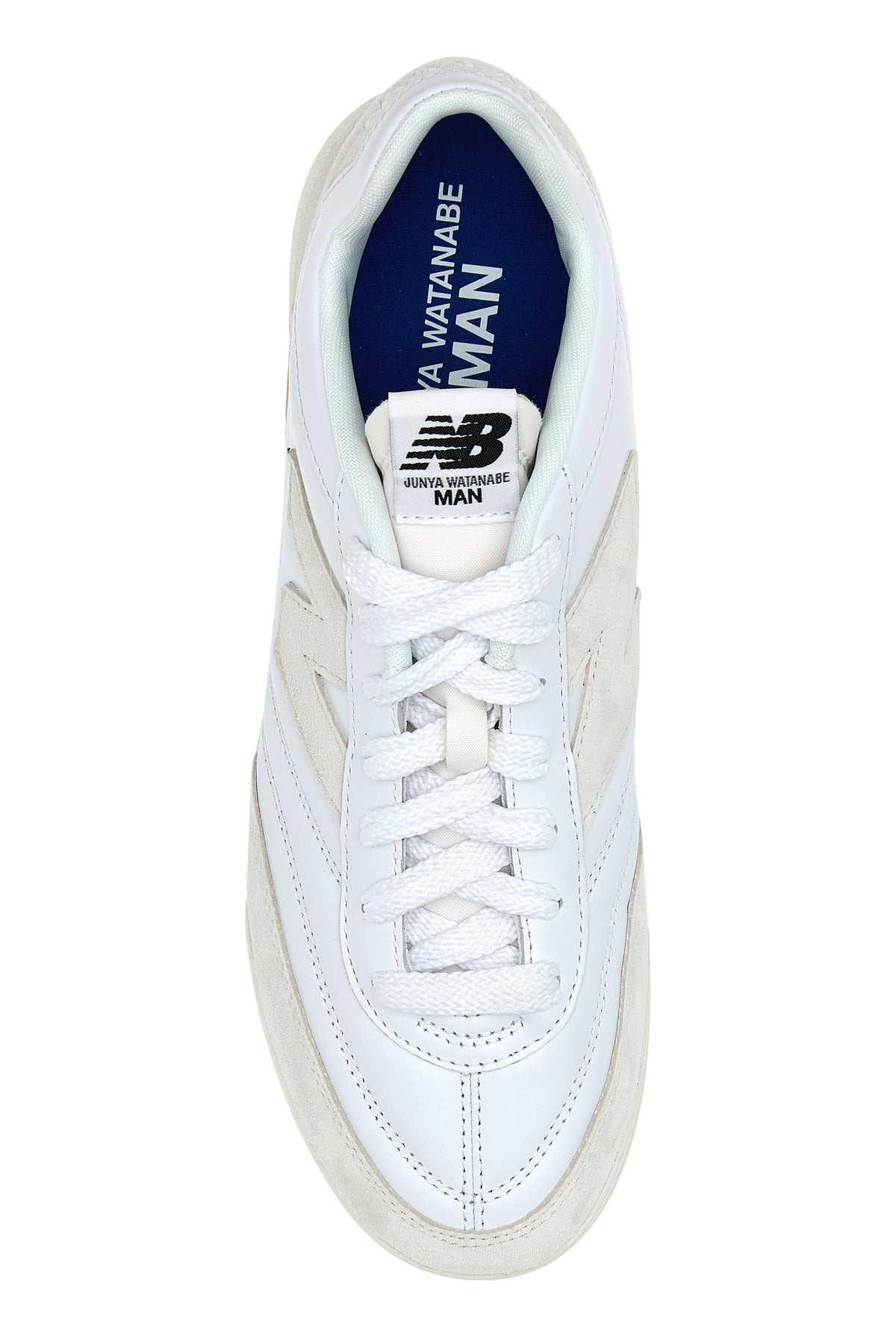 White leather Junya Watanabe X New Balance sneakers - 4