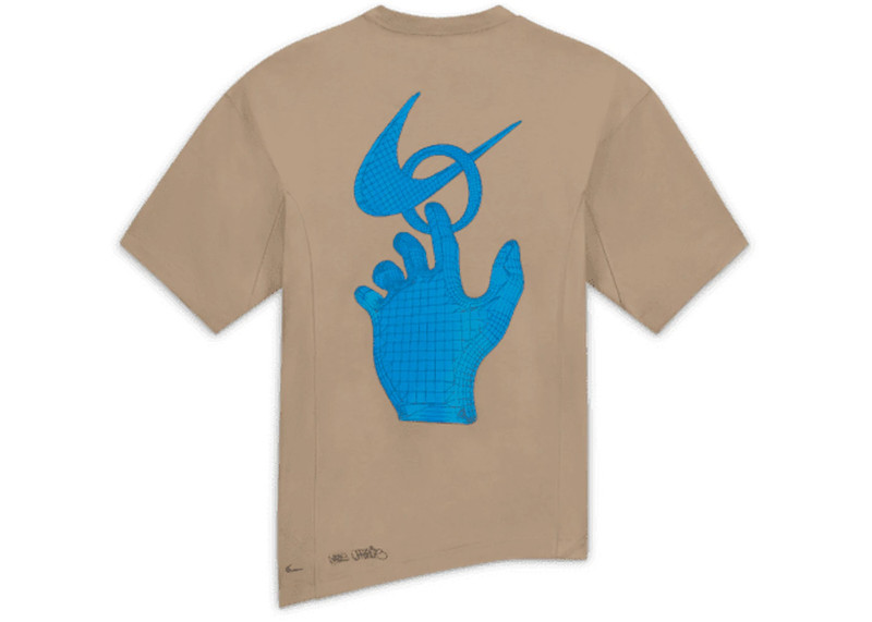 Off-White OFF-WHITE x Nike 005 CL T-Shirts Beige outlook